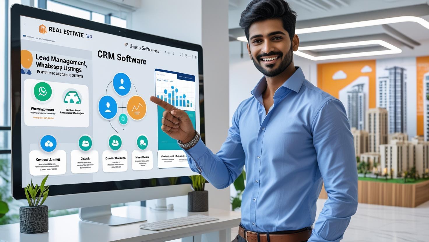 CRM for real estate agents in India