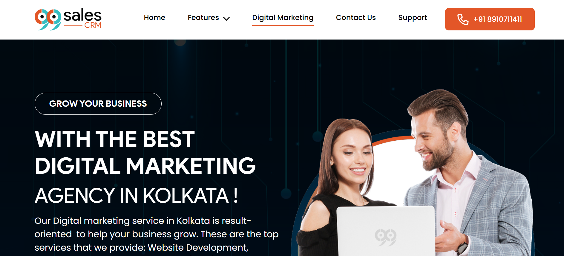 Digital Marketing company in Kolkata, 99salescrm